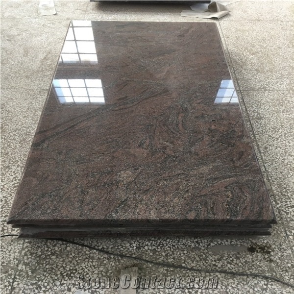 Bainbrook Brown Granite Tombstone Headstone Design