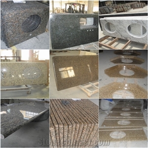 Customized Different Colors Granite Stone Countertop