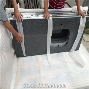G654 Impala Black Granite Worktops Vanity Tops