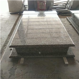 G664 Misty Brown Tombstone Headstones Monuments Stone