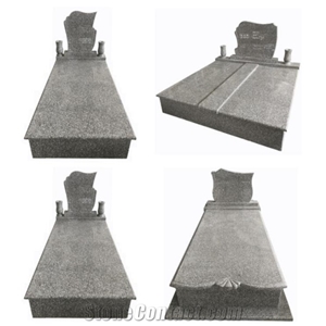 G664 Pink Granite Headstones