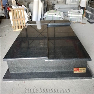 Granite Cross Tombstone Headstone Gravestone
