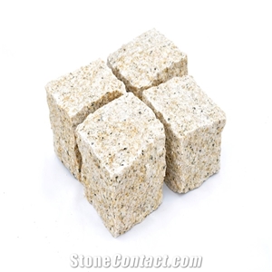 Misty Yellow Granite Landscaping Paving Stone