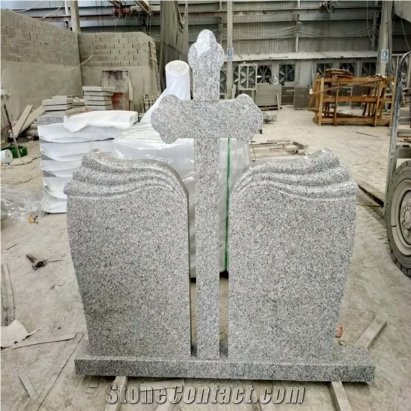 Natural Stone Red Grave Poland Blank G664 Granite Tombstone