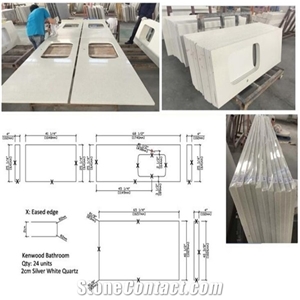 White Quartz Countertops