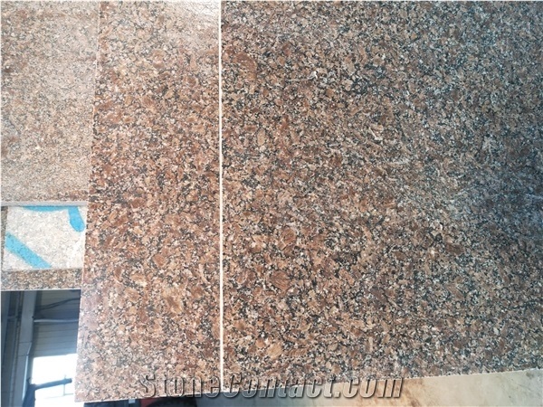 Da Vinci Pearl Brown Graniteb Polished Tile Exterior Floor