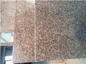 Da Vinci Pearl Brown Graniteb Polished Tile Exterior Floor
