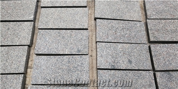 Da Vinci Pearl Brown Graniteb Polished Tile Exterior Floor