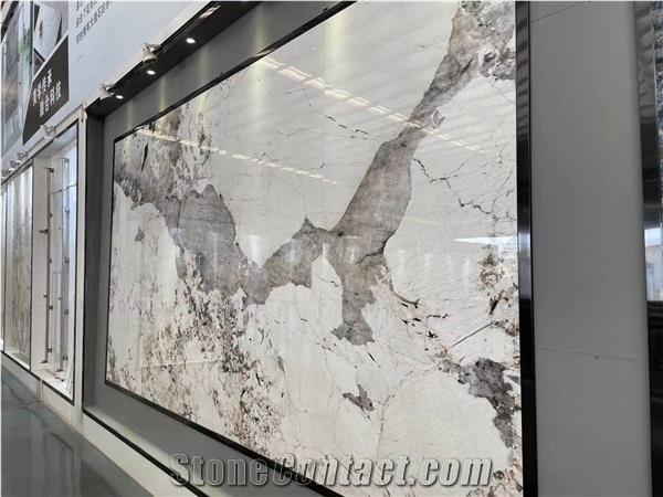 Patagonia Granite Look Translucent Sintered Stone Artificial Slabs
