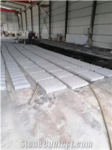 Sandblasted New G654 Padang Dark Grey Granit Road Cube Stone