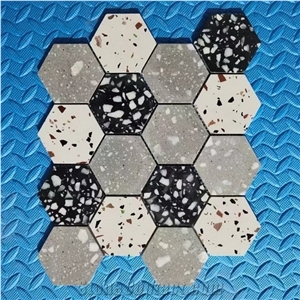 Terrazzo Mosaic Tile/Kitchen/Bathroom/Shower Room Mosaic