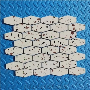 Terrazzo Mosaic Tile/Kitchen/Bathroom/Shower Room Mosaic