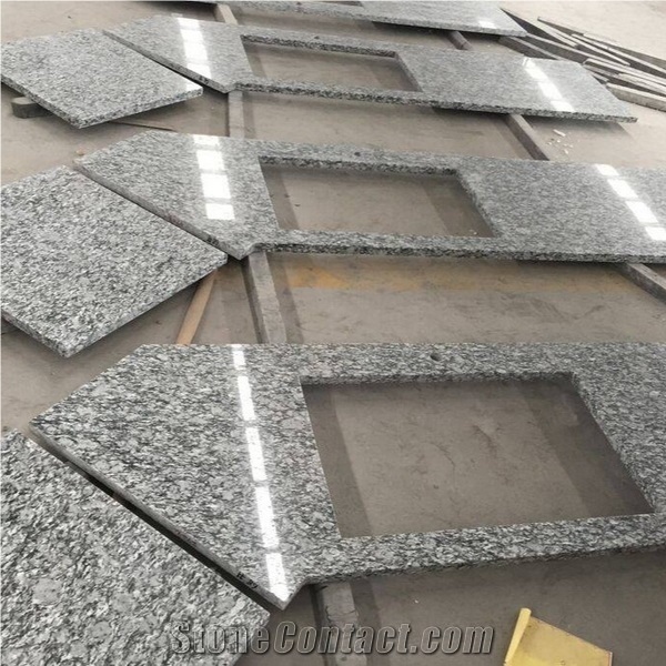 Water Wave White Countertops