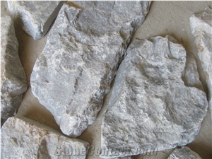 101#Limestone,Fieldstone,Split Face Loose Stone
