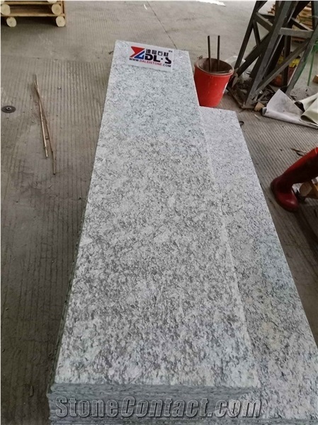Chinese Sea Wave,Spray White Flamed&Brushed,Wave White Pavers
