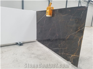 Golden Black Marble Tiles & Slabs