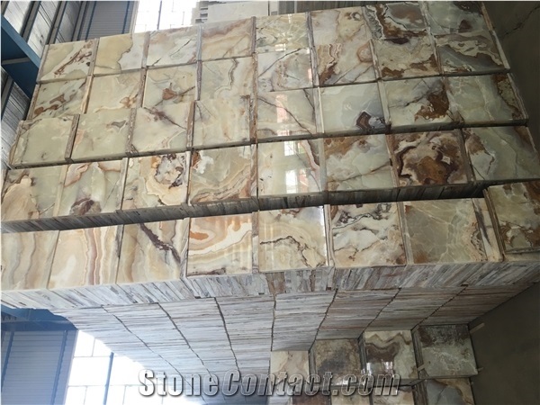 Maragheh Green Onyx Tiles & Slabs