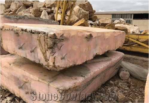 Pink Onyx Blocks