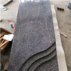 China Nero Impala Black Granite Monument Israel Pattern