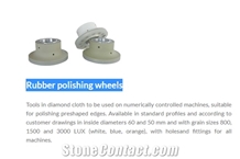Rubber Edge Polishing Wheels