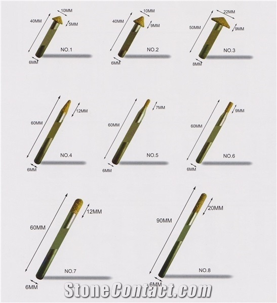Diamond Brazing Cnc Router Bits