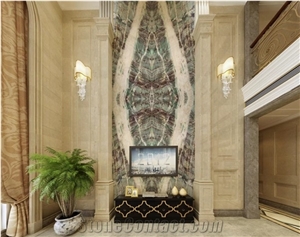Green Terrazzo Floor Tiles/Salbs