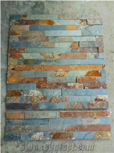 Rustic Yellow Slate Culture Stone Wall Panels Rustic Yellow Slate Culture Stone Wall Panels