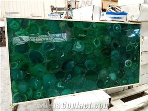 Dark Green Gemstone for Backlit Wall Panel,Backlit Wall Tile