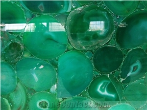 Dark Green Gemstone for Backlit Wall Panel,Backlit Wall Tile