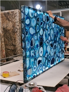Natural Translucent Stone,Luxury Interior Decorative Stone