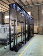 Ceramic Tile Display Sliding Rack For Showroom