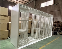 Stone Ceramic Tile Sliding Adjustable Display Rack
