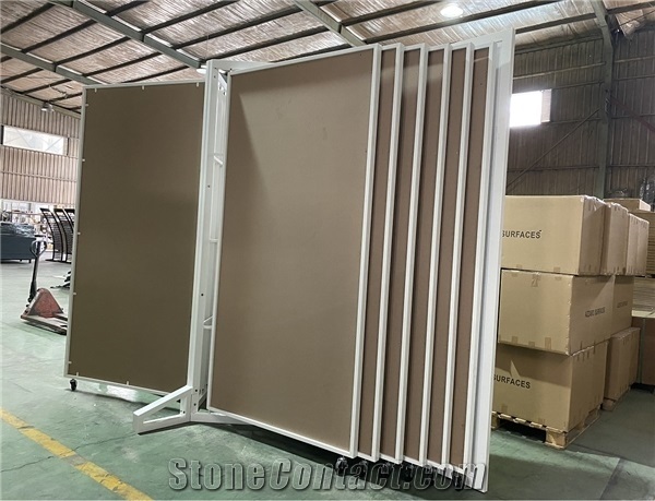 Page Turning Display Rack For Ceramic Tile, Porcelain