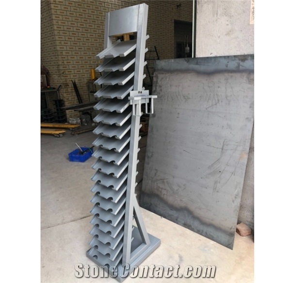 Quartz Flooring Display Rack Made Of Metal