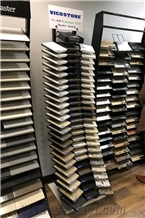 Quartz Marble Granite Tower Display Stand Rack Tile
