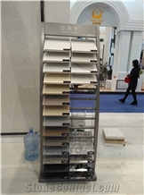 Stone Quartz Tower Display Stand For Marble Granite Rack