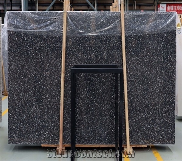 Black Terrazzo Tiles for Flooring