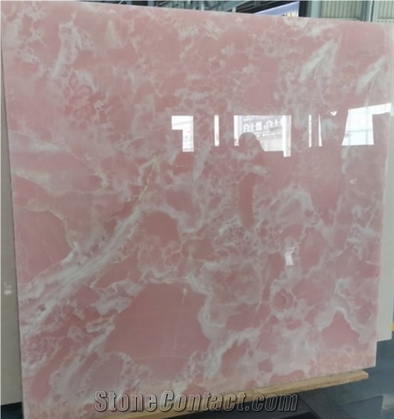 Pink Onice Rosa Large Format Slabs
