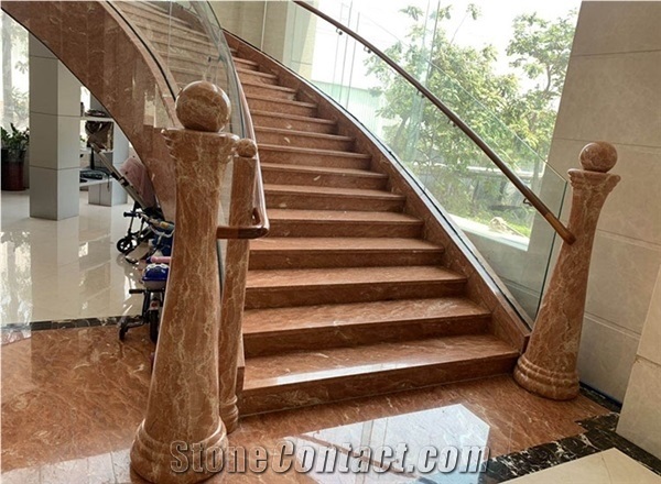 Rosso Verona Red Marble 2400*600Mm Polished Slabs