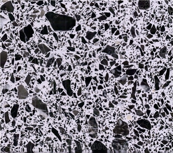 Polished Cement Terrazzo Tiles for Floor