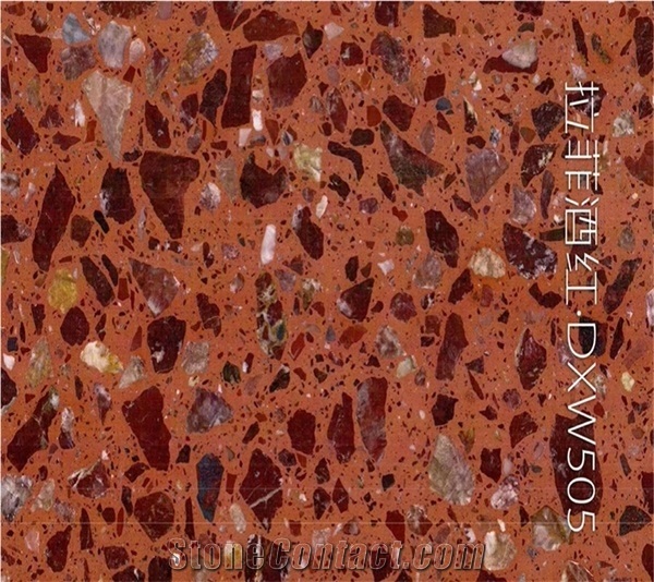 Polished Cement Terrazzo Tiles for Floor