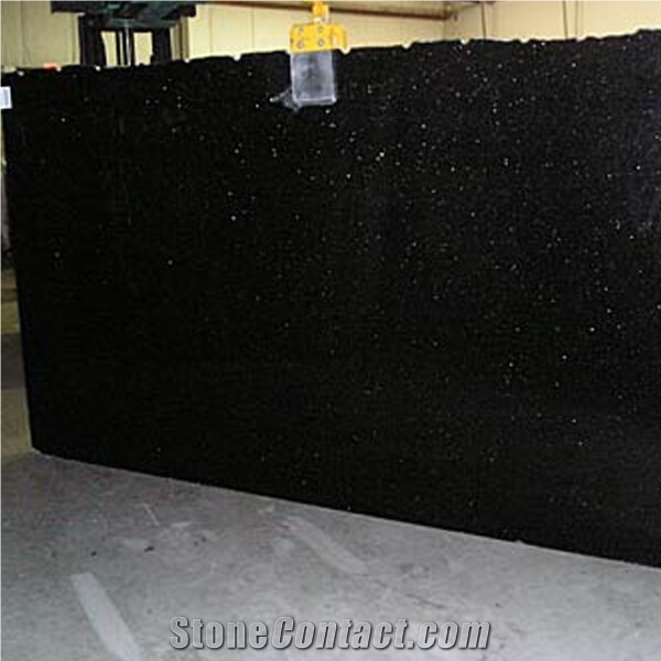 Black Galaxy Granite Slabs & Tiles