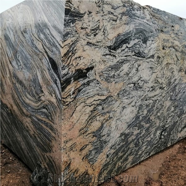 Carbon Gold Granite Slabs