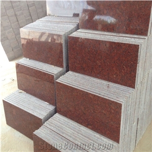 Imperial Red Granite Slabs & Tiles