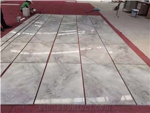 Brazil Super White Quartzite Slabs -Polished