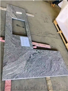 China Hubei Viscont White Granite Slabs