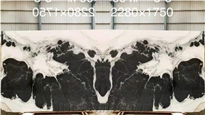 China Panda White Marble Polished Tiles & Wall Cladding