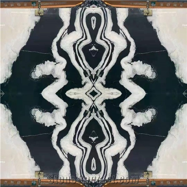 China Panda White Marble Polished Tiles & Wall Cladding
