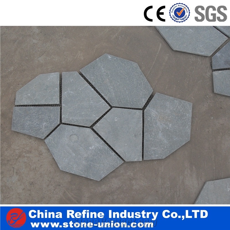 Cheap Black Slate Flooring Covering Flagstone Walkway Pavers