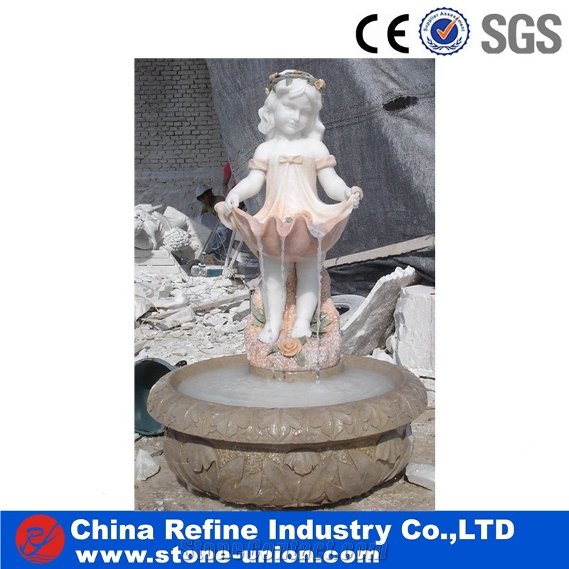 Chinese Marble Rolling Sphere Ball Polished Garden Fountains